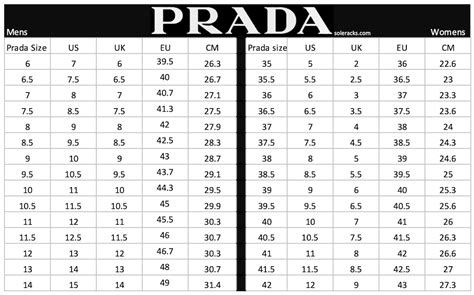 prada size conversion|prada sizing chart.